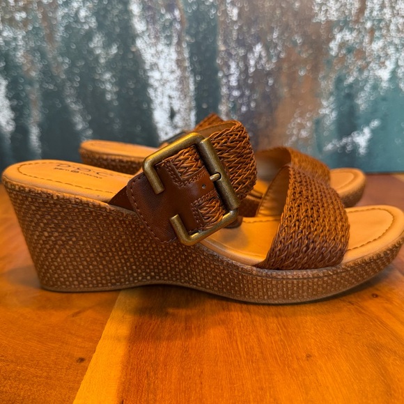 b.o.c. Born Concept Woven Platform Wedges – Size 9 (EUC) - Picture 4 of 16